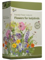 Buzzy® Strooidoos Bloemen   Friendly Flowers Lieveheersbeestjes   25m²