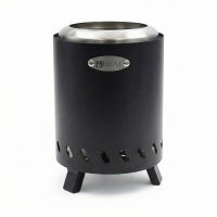 HEAT Outdoor Living Rokfri Small   Rookvrije Tafelhaard   Zwart (16x16x20 cm)