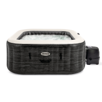 Intex PureSpa Jet & Bubble Deluxe Greystone opblaasbare spa   6 personen