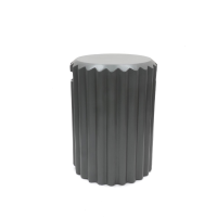 Happy Cocooning Enclosure Rib Bijzettafel   Smokey Anthracite   Composiet