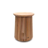 Happy Cocooning Lagune Ombouw   40,5x40,5 cm   Teakhout   Voor 5 kg Gasfles