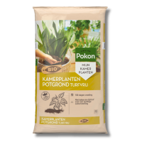 Pokon turfvrije bio potgrond voor kamerplanten   20L   100 dagen voeding