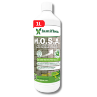 Famiflora   MOSA   1L   tegen mos en groene aanslag   Voor 20L water (200m²)