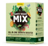 Ecostyle Happy Veggie Mix Moestuinmest   Meststof & Bodemverbeteraar   4 kg   40 m²