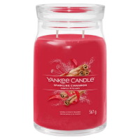 Yankee Candle geurkaars   Sparkling Cinnamon   Signature Large Jar