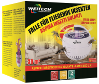 Weitech WK8204 Insectenvanger met Ventilator   30 m²   USB