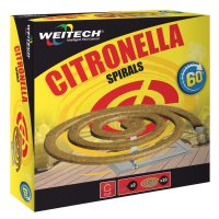 Weitech WK8021 Citronella Houtspiralen   Buiten   6 Uur brandtijd