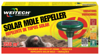 Weitech WK0677 Mollenverjager Solar   350 m²   Op zonne energie   Trillingen