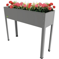 Bio Green Freising Verhoogd Bed   Maat XL   Gegalvaniseerd Staal   Balkon/Terras