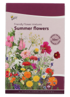 Buzzy seeds Friendly Flowers Zomerbloemen   Strooidoos   Voor 50 m²   Hoogte 40 100 cm