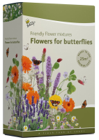 Buzzy seeds Friendly Flowers Strooidoos   Vlinders Laag   25 m²