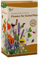 Buzzy seeds Friendly Flowers Strooidoos   Vlinders Laag   15 m²