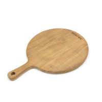 BonFeu BonTeak Pizzaplank Rond   Serveerplank   Voor 30 cm Pizza   Teakhout
