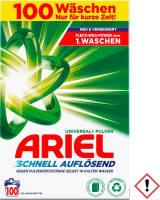 Ariel Quick Dissolving Wasmiddel   Universal+   100 wasbeurten   6000g