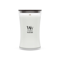 Woodwick geurkaars   Large Hourglass   White Tea & Jasmine