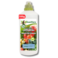 Famiflora meststof voor groenten, fruit en kruiden   1L   bio