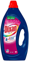 Dixan Color Vloeibaar Wasmiddel   33 Wasbeurten   Fles   Anti kleurtransfer