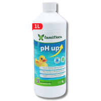 Famiflora pH up vloeibaar 1L   verhoogt de pH waarde van je zwembad of spa!