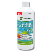 Famiflora Vlokmiddel vloeibaar 1L   vloeibare flocculant voor kristalhelder water!