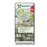 Famiflora Potgrond Kamerplanten 40L Premium   Rijk Voedingspakket   Voor Binnenplanten   Luchtig & Zorgeloos