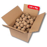Famiflora maxi verpakking   doos met 100 mezenbollen zonder netje   100 x 90g