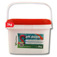 Famiflora pH down poeder 3kg   verlaagt de pH waarde van je zwembad of spa!