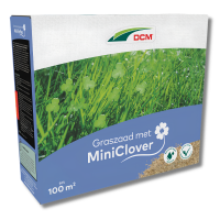 DCM Graszaad met Miniclover 2KG voor 100m² – Voor een sterk, groen en onderhoudsvriendelijk gazon