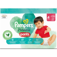 Pampers Harmonie pants   Maat 4 (9 15 KG)   74 luierbroekjes