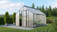 Vitavia Meridian 1 serre   9,9m2   met 4 mm polycarbonaat   Donkergroen
