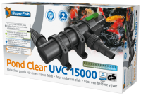 SuperFish PondClear UVC 18W   Vijverfilter   Tot 15.000 Liter