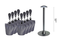 Platinum Aerocover hoessteunset   Hoessteunset voor aerocover tuinsethoezen tot en met L240cm