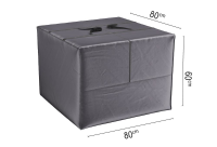 Platinum Aerocover kussentas   Ademende kussentas voor hoge rugkussens 80 x 80 x H60cm