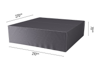 Platinum Aerocover loungesethoes   Ademende hoes voor loungeset 270 x 210 x H70cm