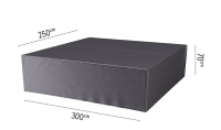 Platinum Aerocover loungesethoes   Ademende hoes voor loungeset 300 x 250 x H70cm