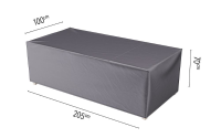 Platinum Aerocover loungebankhoes   Ademende hoes 2 loungestoelen of 1 loungebank 205 x 100 x H70cm