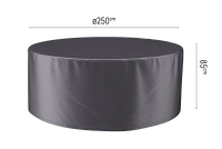 Platinum Aerocover tuinsethoes   Ademende hoes voor tuinset met ronde tafels tot diameter 170cm (inclusief stoelen)
