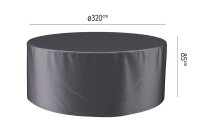 Platinum Aerocover tuinsethoes   Ademende hoes voor tuinset met ronde tafels tot Ø200cm (inclusief stoelen)