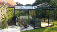 ACD tuinkamer Babette   3,77 x 5,19m   Blackline