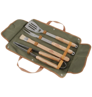 Esschert Design BBQ gereedschapset   Vierdelig