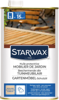 Starwax beschermende olie voor teak of exotisch hout   1L