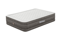 Bestway luchtbed 'Fortech Queen'   203x152x46 cm   met ingebouwde pomp   bruin/grijs