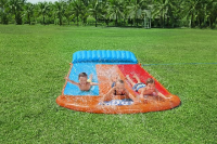 Bestway H2OGO! Drievoudige waterglijbaan Tsunami Splash Ramp   3 personen   L472 x B207,5 x H30,5 cm