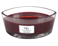 WoodWick geurkaars   Ellipse HearthWick Flame   Black Cherry