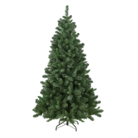 Blackhill kunstkerstboom   210 cm   donkergroen   Diameter 114 cm   1.042 Tips   metalen voet