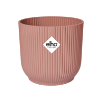 Elho Vibes Fold Rond 14   Delicaat roze (Roze)   Diameter 14 x H 13 cm   Ideaal voor binnen   100% gerecycled