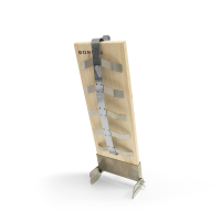 BonFeu Vis rookplankje   Zwart   LxBxH: 51x16x2cm