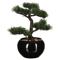 Atmosphera bonsai kunstplant   In keramische pot   H36 cm