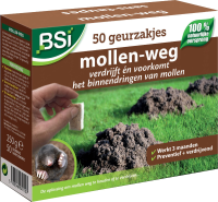 BSI Mollen Weg 50 Geurcapsules   Mollenbestrijding