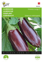 Buzzy seeds Aubergine zaden   Violetta Lunga
