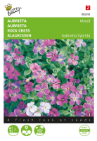 Buzzy   Aubrietia zaden   Grandiflora   gemengd